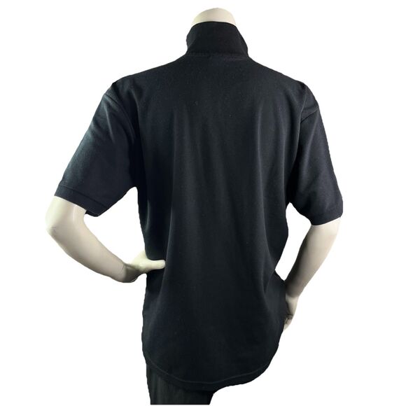 Vintage Polo Ralph Lauren Men XXL Red Big Pony #3 Black Short Sleeve Shirt - Picture 6 of 10